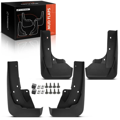 4 Pcs Front & Rear Mud Flaps Splash Guards Fender