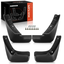 4 Pcs Front & Rear Splash Guards Mud Flaps for 2011-2017 Nissan LEAF