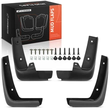 4 Pcs Front & Rear Splash Guards Mud Flaps for 2020-2024 Nissan Versa
