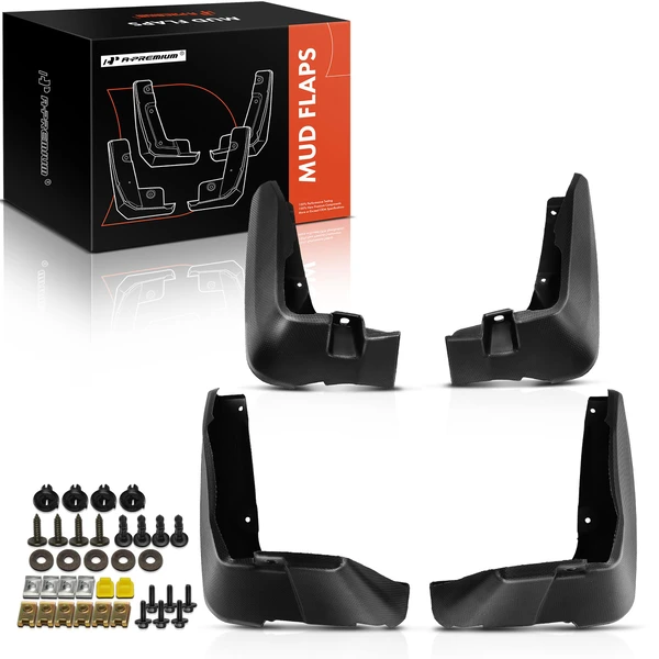 4 Pcs Front & Rear Mud Flaps Splash Guards Fender for 2017-2023 Subaru Crosstrek