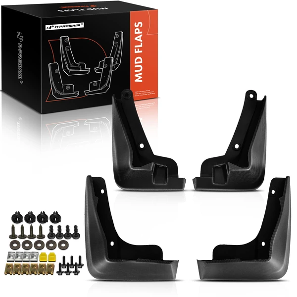 4 Pcs Front & Rear Mud Flaps Splash Guards Fender for 2023-2025 Subaru Crosstrek