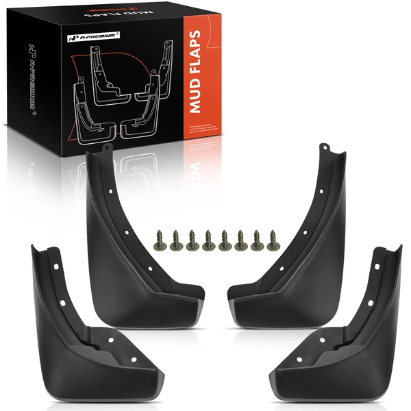 4 Pcs Front & Rear Splash Guards Mud Flaps for 2019-2024 Volvo XC40