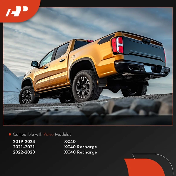 4 Pcs Front & Rear Splash Guards Mud Flaps for Volvo XC40 2019-2024 XC40 Recharge