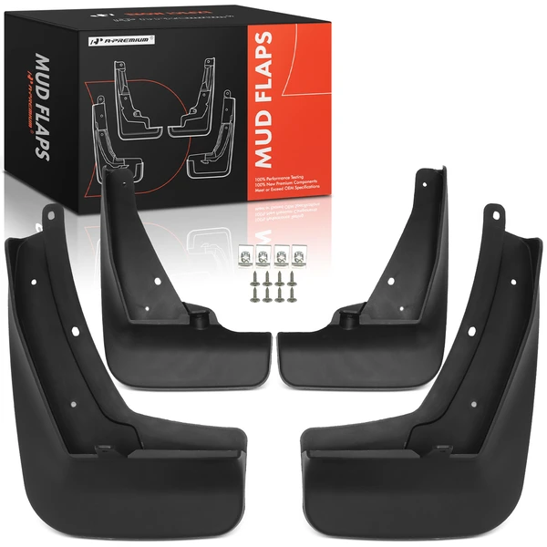 4 Pcs Front & Rear Mud Flaps Splash Guards Fender for 2019-2023 Volkswagen Tiguan