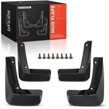 4 Pcs Front & Rear Splash Guards Mud Flaps for 2019-2024 Volkswagen Jetta