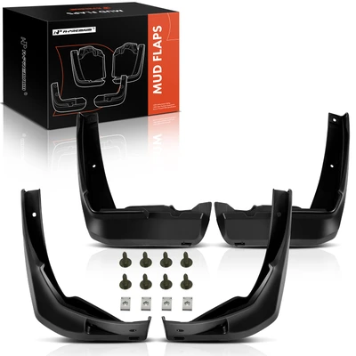 4 Pcs Front & Rear Mud Flaps Splash Guards