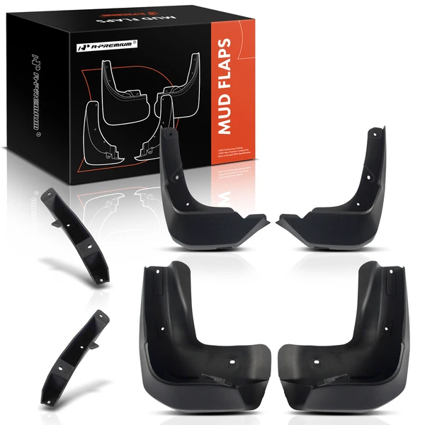 4 Pcs Front & Rear Mud Flaps Splash Guards for 2014-2016 Acura MDX