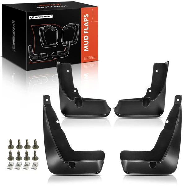 4 Pcs Front & Rear Mud Flaps Splash Guards for 2019-2023 Acura RDX