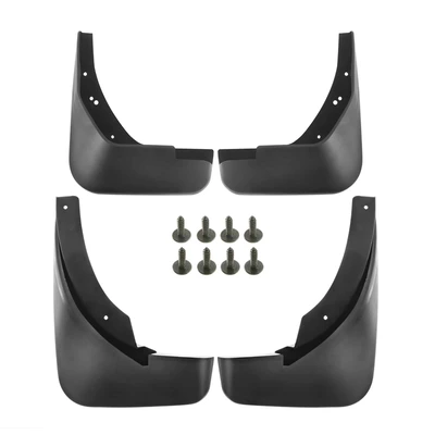 4 Pcs Front & Rear Mud Flaps Splash Guards