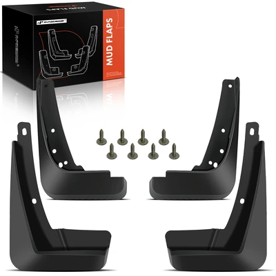 4 Pcs Front & Rear Mud Flaps Splash Guards