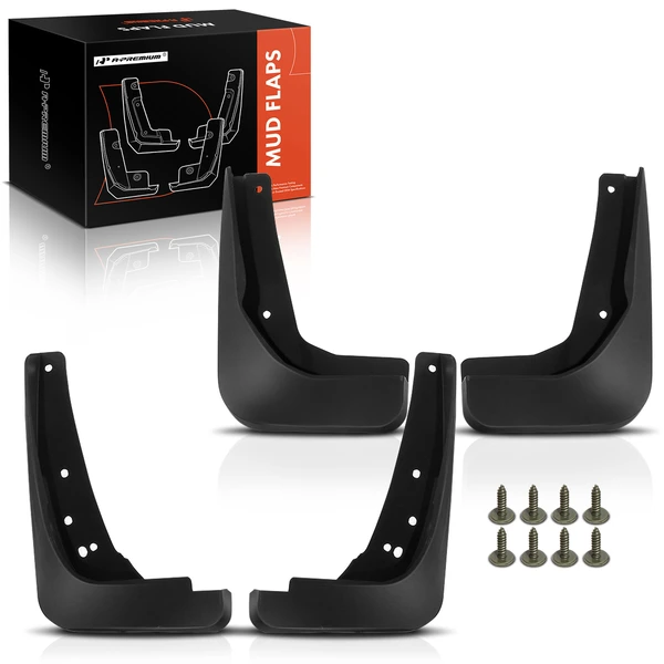 4 Pcs Front & Rear Mud Flaps Splash Guards for Audi A3 Quattro A3 2015-2019 Sedan