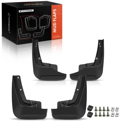4 Pcs Front & Rear Mud Flaps Splash Guards