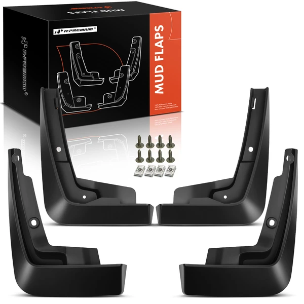 4 Pcs Front & Rear Mud Flaps Splash Guards for Audi A5 Sportback 2017-2019