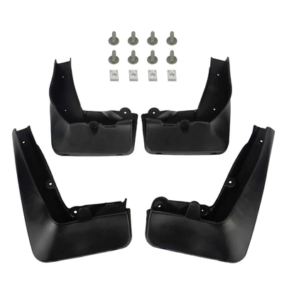 4 Pcs Front & Rear Mud Flaps Splash Guards