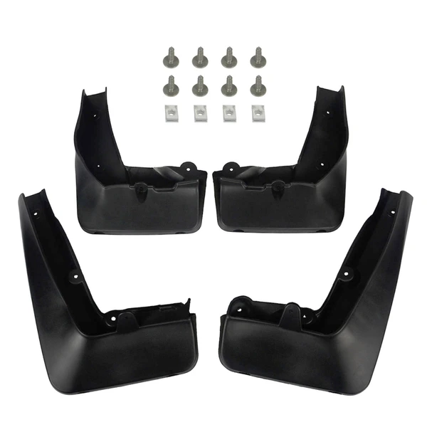 4 Pcs Front & Rear Mud Flaps Splash Guards for 2010-2015 BMW X1