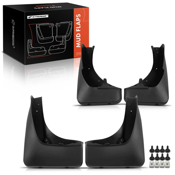 4 Pcs Front & Rear Mud Flaps Splash Guards for 2008-2013 BMW X5