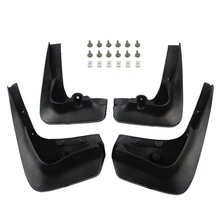4 Pcs Front & Rear Mud Flaps Splash Guards for 2010-2014 BMW X6
