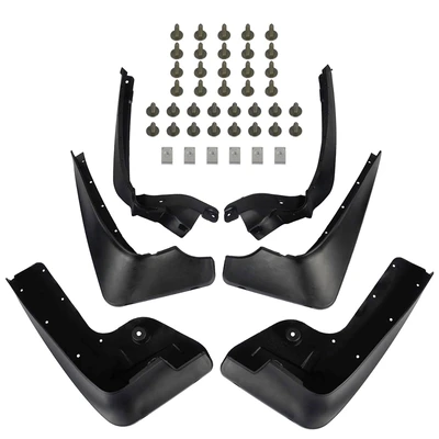 6 Pcs Front & Rear Mud Flaps Splash Guards