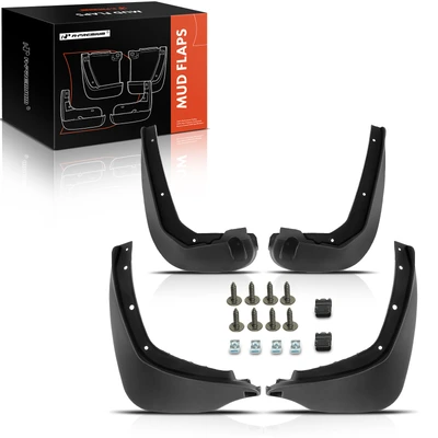 4 Pcs Front & Rear Mud Flaps Splash Guards