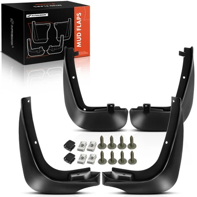 4 Pcs Front & Rear Mud Flaps Splash Guards