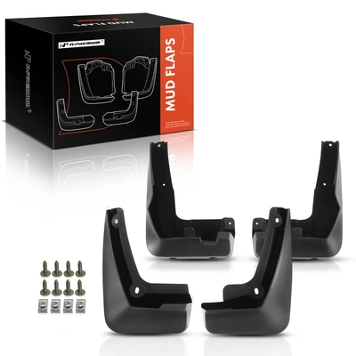 4 Pcs Front & Rear Mud Flaps Splash Guards