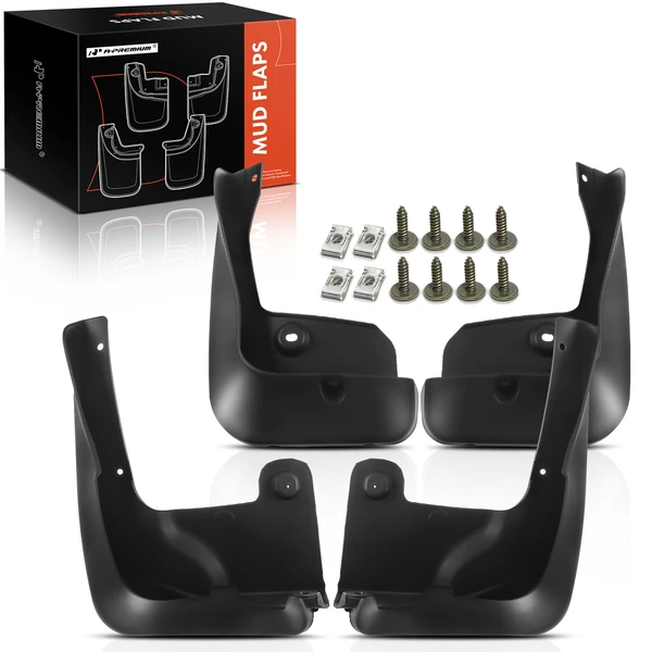 4 Pcs Front & Rear Mud Flaps Splash Guards for BMW X4 F26 M-Sport 15-18