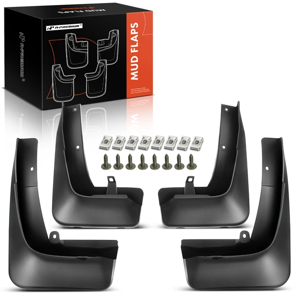 4 Pcs Front & Rear Mud Flaps Splash Guards for 2016-2018 BMW X5