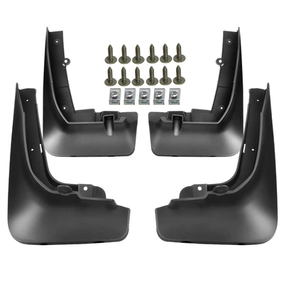 4 Pcs Front & Rear Mud Flaps Splash Guards