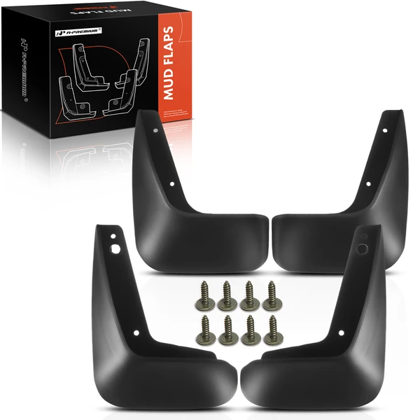 4 Pcs Front & Rear Mud Flaps Splash Guards for 2005-2008 Buick LaCrosse