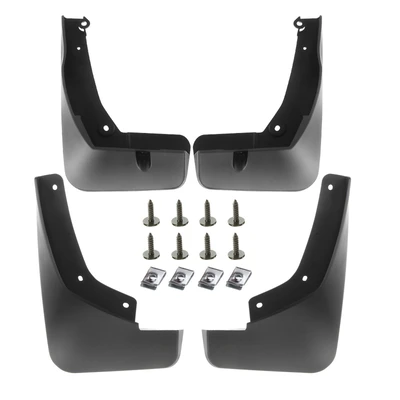 4 Pcs Front & Rear Mud Flaps Splash Guards Fender