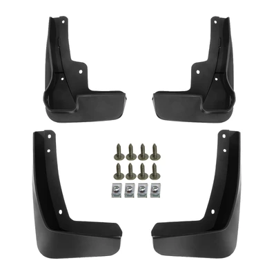 4 Pcs Front & Rear Mud Flaps Splash Guards