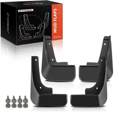 4 Pcs Front & Rear Mud Flaps Splash Guards