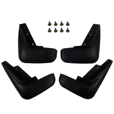 4 Pcs Front & Rear Mud Flaps Splash Guards