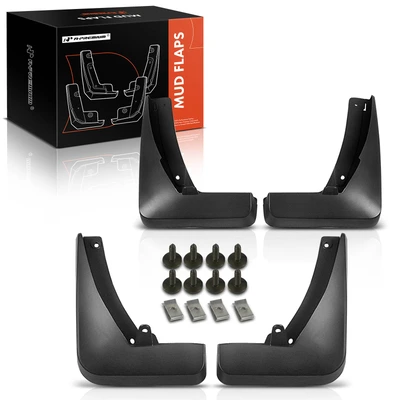 4 Pcs Front & Rear Mud Flaps Splash Guards