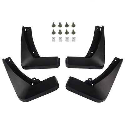 4 Pcs Front & Rear Mud Flaps Splash Guards