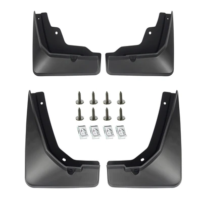 4 Pcs Front & Rear Mud Flaps Splash Guards