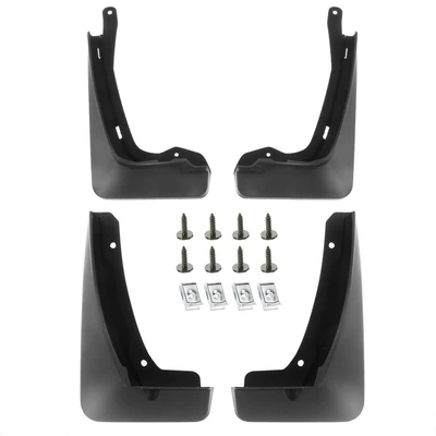 4 Pcs Front & Rear Mud Flaps Splash Guards