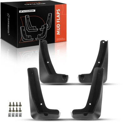 4 Pcs Front & Rear Mud Flaps Splash Guards