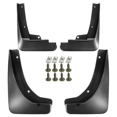 4 Pcs Front & Rear Mud Flaps Splash Guards