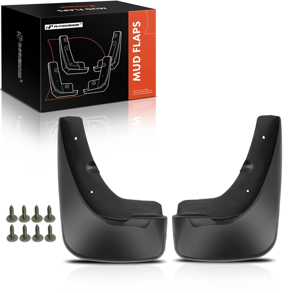 2 Pcs Rear Mud Flaps Splash Guards for 2001-2010 Chrysler PT Cruiser