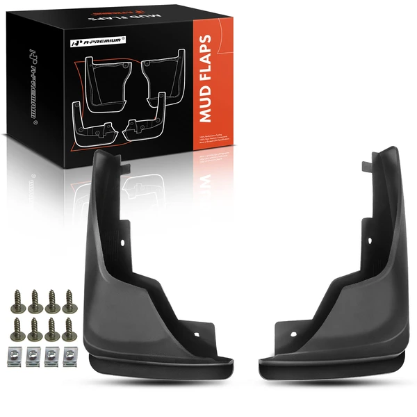 2 Pcs Front Mud Flaps Splash Guards for 2009-2016 Ford Edge