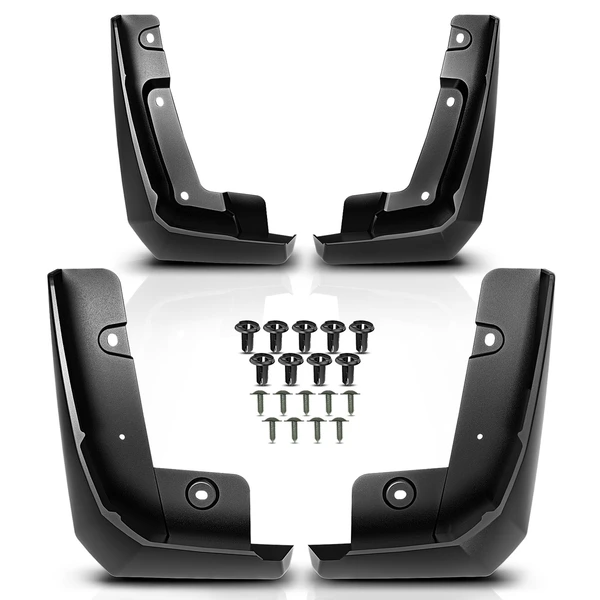 4 Pcs Front & Rear Mud Flaps Splash Guards for Ford Mustang Mach-E 2021 2022