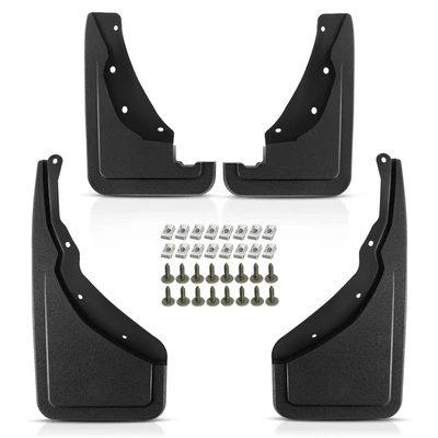 4 Pcs Mud Flaps Splash Guards