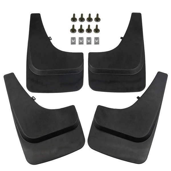 4 Pcs Front & Rear Mud Flaps Splash Guards for 2002-2009 Chevrolet Trailblazer