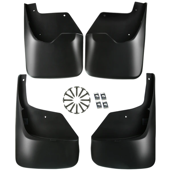 4 Pcs Front & Rear Mud Flaps Splash Guards for 2002-2009 Chevrolet Trailblazer