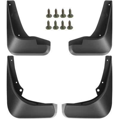 4 Pcs Front & Rear Mud Flaps Splash Guards