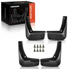 4 Pcs Front & Rear Mud Flaps Splash Guards for 2016-2018 Chevrolet Malibu