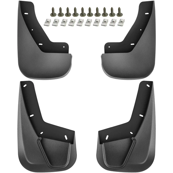 4 Pcs Front & Rear Mud Flaps Splash Guards for 2009-2014 Chevrolet Tahoe