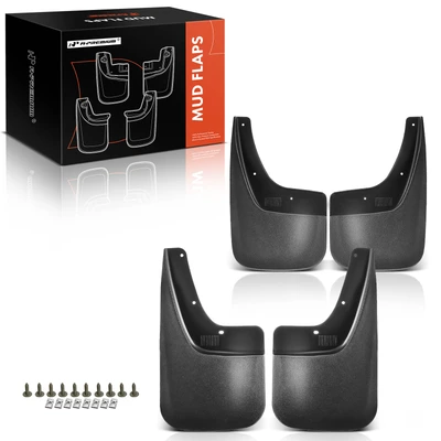 4 Pcs Front & Rear Mud Flaps Splash Guards