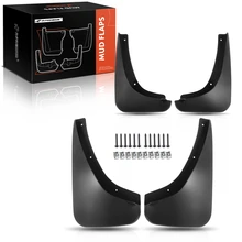 4 Pcs Front & Rear Mud Flaps Splash Guards for 2006-2009 Pontiac Solstice